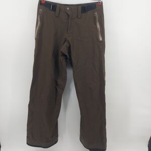 Arc'teryx Brown Gortex Size Small outdoor Snowboard Ski Pants Recon